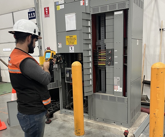 Inspección termográfica